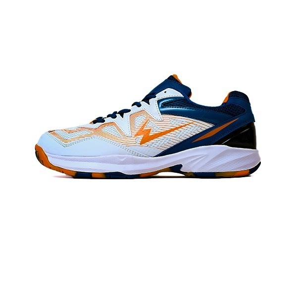 EAGLE SEPATU BADMINTON HURRICANE PUTIH/BIRU TUA