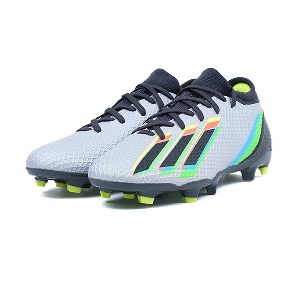 ADIDAS X SPEEDPORTAL.3 FG - GW8454 SILVER METALLIC/CORE BLACK/SOLAR YELLOW