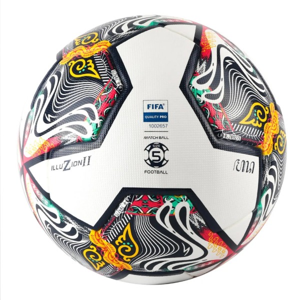 SPECS ILLUZION II MADA FB MATCH BALL FIFA APPROVED WHITE/LOTUS RED/YOLK
