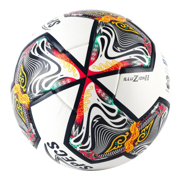 SPECS ILLUZION II MADA FB MATCH BALL FIFA APPROVED WHITE/LOTUS RED/YOLK