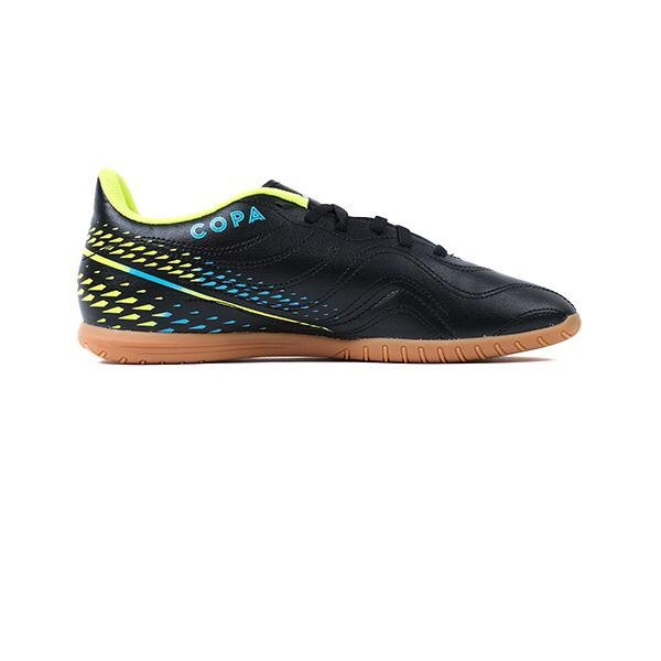 ADIDAS COPA SENSE.4 IN - GZ1395 CORE BLACK/BRIGHT CYAN/TEAM SOLAR YELLOW
