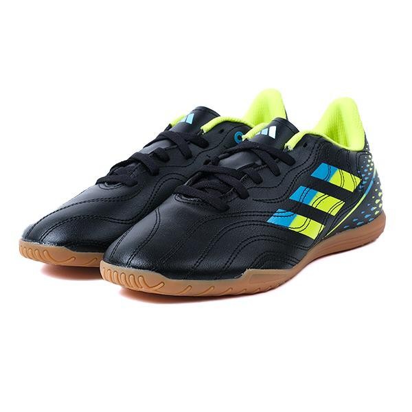 ADIDAS COPA SENSE.4 IN - GZ1395 CORE BLACK/BRIGHT CYAN/TEAM SOLAR YELLOW