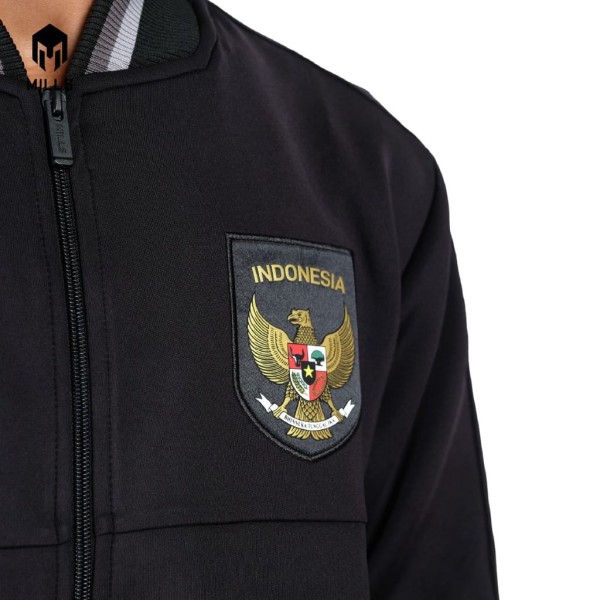MILLS INDONESIA TRACK JACKET 8041INA BLACK