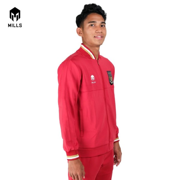MILLS INDONESIA TRACK JACKET 8041INA RED