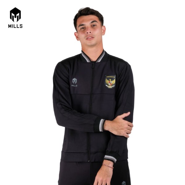 MILLS INDONESIA TRACK JACKET 8041INA BLACK