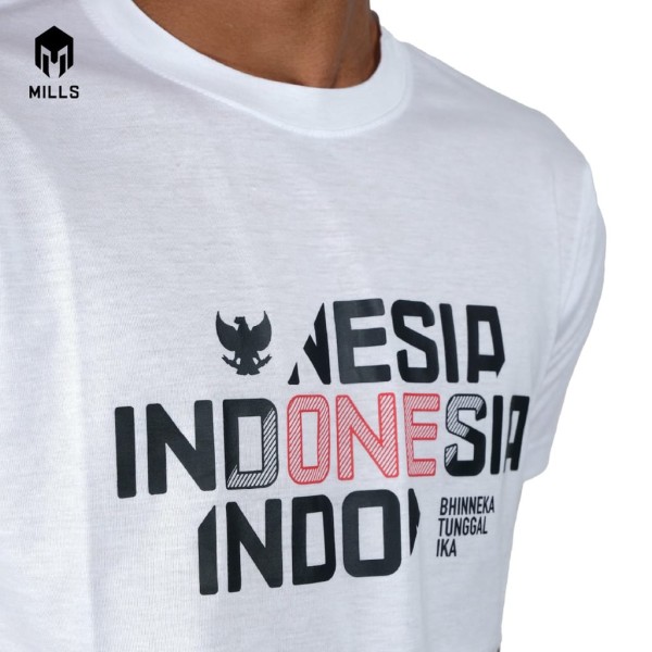 MILLS INDONESIA T-SHIRT 29015INA WHITE