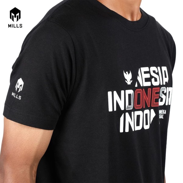 MILLS INDONESIA T-SHIRT 29015INA BLACK
