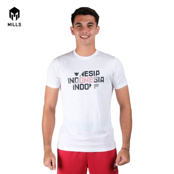 MILLS INDONESIA T-SHIRT 29015INA WHITE