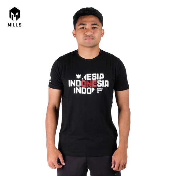 MILLS INDONESIA T-SHIRT 29015INA BLACK