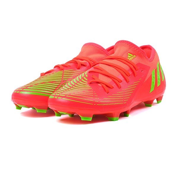 ADIDAS PREDATOR EDGE.3 L FG - GW0994 SOLAR RED/TEAM SOLAR GREEN/CORE BLACK