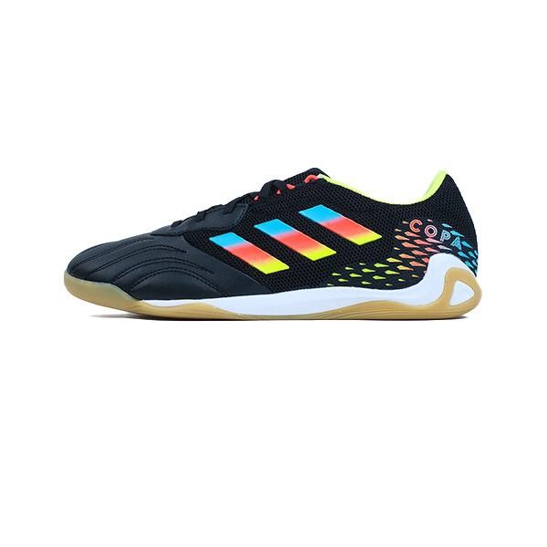 ADIDAS COPA SENSE.3 IN SALA - HR1848 CORE BLACK/BRIGHT CYAN/TEAM SOLAR YELLOW