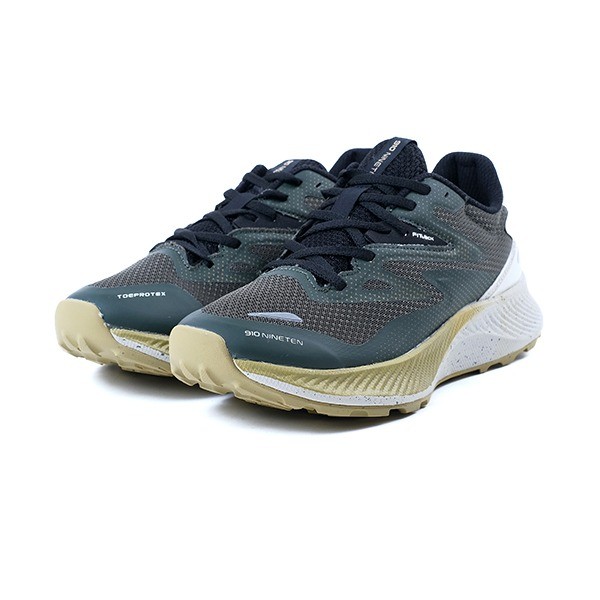 910 YUZA FERAL HIJAU-TUA/ABU-ABU/EMAS