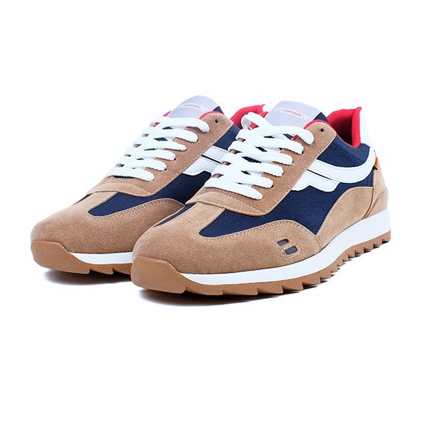 FOOTSTEP FUSION DECADE NAVY TAN