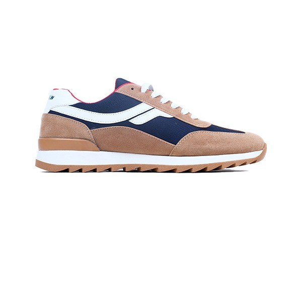 FOOTSTEP FUSION DECADE NAVY TAN