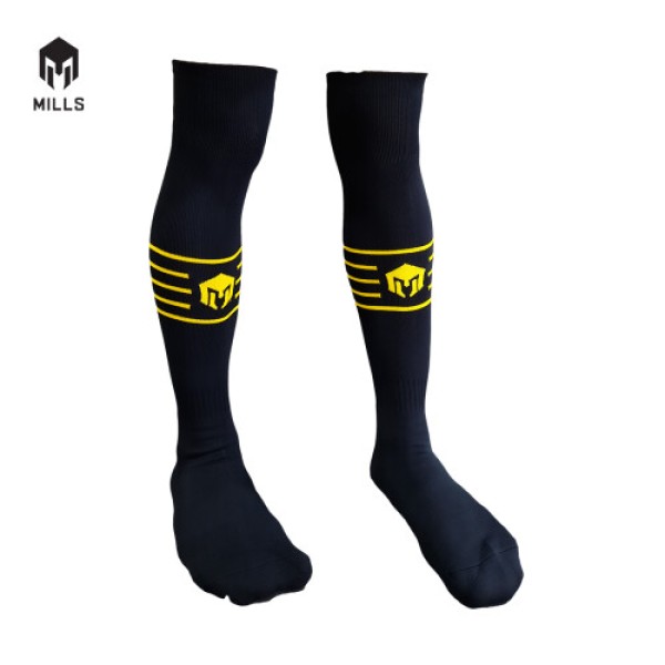 MILLS MILLS SOCCER SOCKS A1 1011 BLACK  YELLOW
