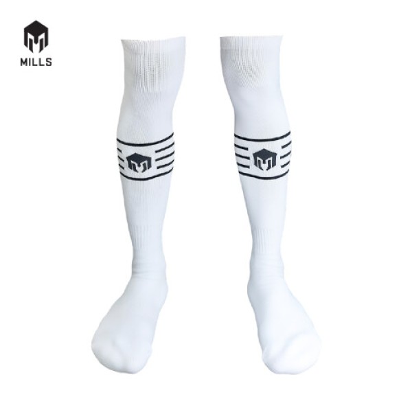 MILLS MILLS SOCCER SOCKS A1 1011 WHITE  BLACK