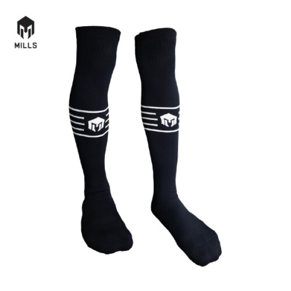 MILLS MILLS SOCCER SOCKS A1 1011 BLACK WHITE