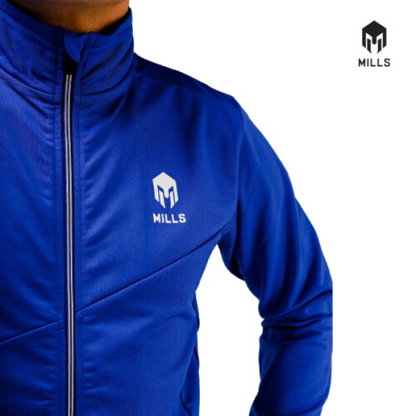 MILLS TRACK JACKET EARTH 8029 ROYAL BLUEE