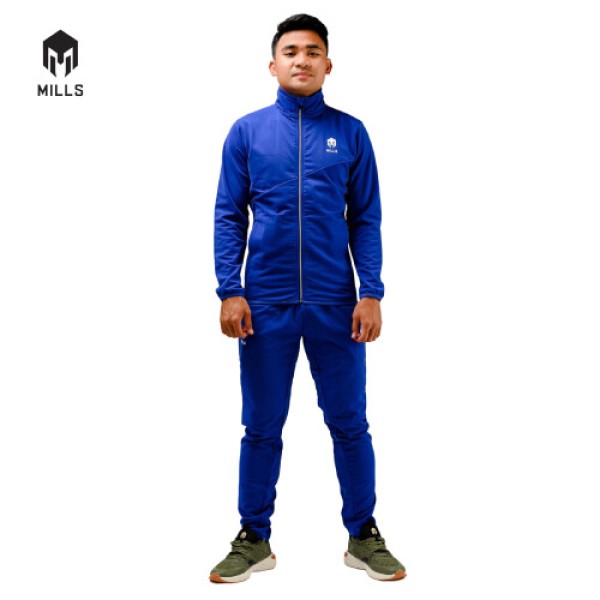 MILLS TRACK JACKET EARTH 8029 ROYAL BLUEE