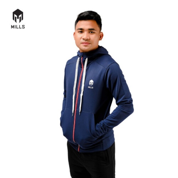 MILLS TRACK JACKET FLASH 8028 NAVY