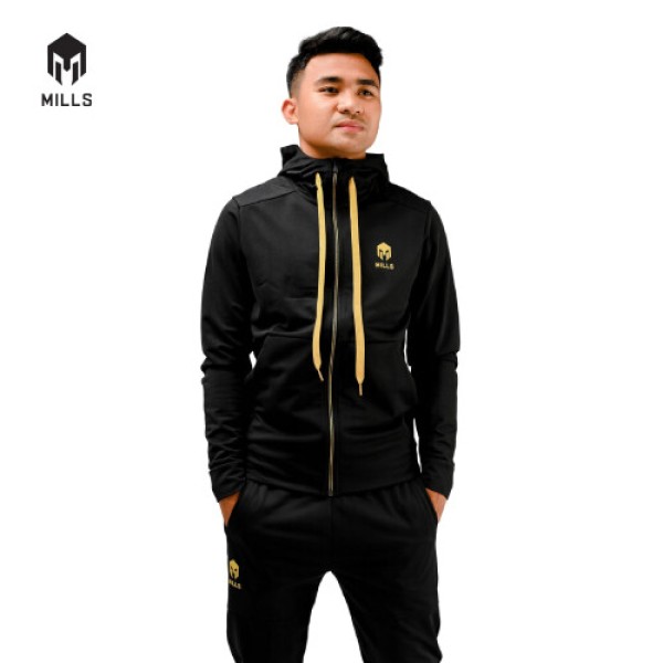 MILLS TRACK JACKET FLASH 8028 BLACK