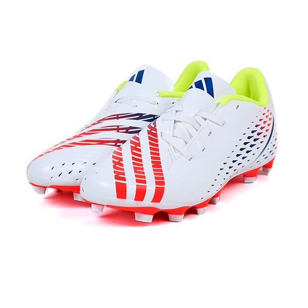 ADIDAS PREDATOR EDGE.4 FxG - GW0989 CLOUD WHITE/SOLAR YELLOW/POWER BLUE