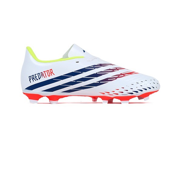ADIDAS PREDATOR EDGE.4 FxG - GW0989 CLOUD WHITE/SOLAR YELLOW/POWER BLUE