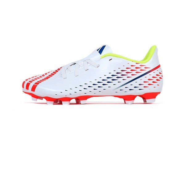ADIDAS PREDATOR EDGE.4 FxG - GW0989 CLOUD WHITE/SOLAR YELLOW/POWER BLUE