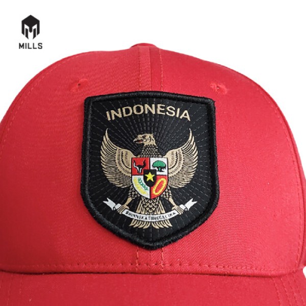 MILLS INDONESIA CAP A4 4019 RED