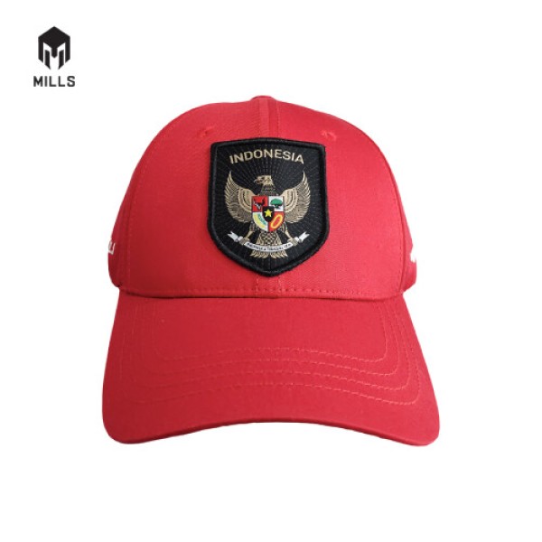MILLS INDONESIA CAP A4 4019 RED