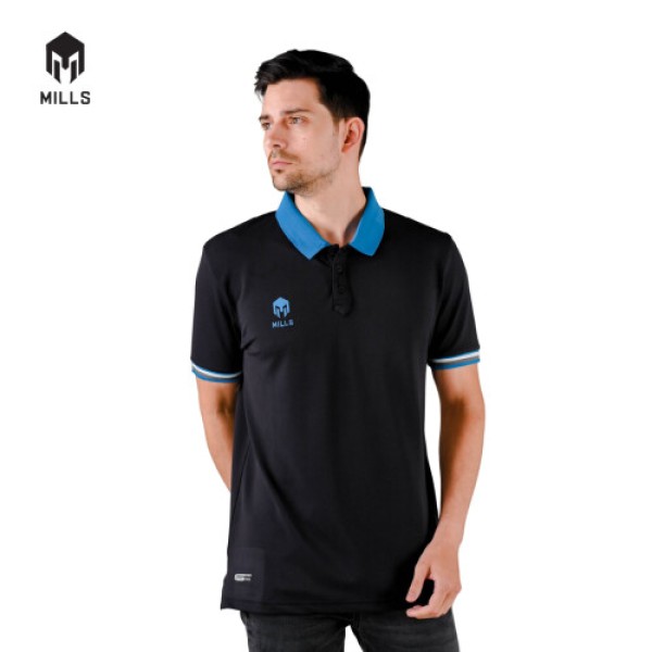 MILLS QUATRO POLO SHIRT 17051 BLACK