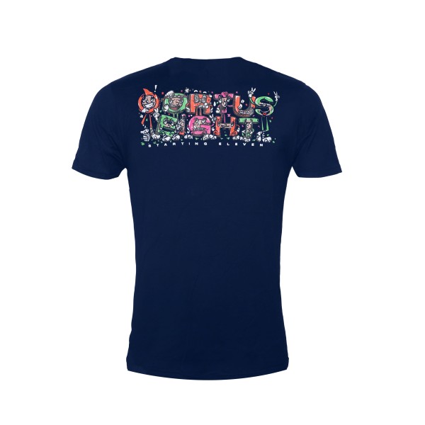 ORTUSEIGHT STARTING ELEVEN T-SHIRT NAVY