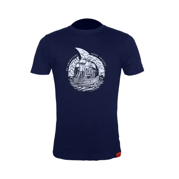 ORTUSEIGHT SAILORS T-SHIRT NAVY