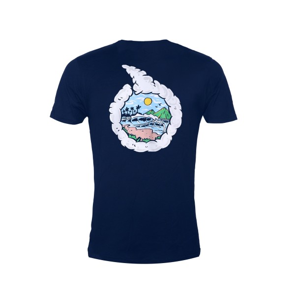 ORTUSEIGHT PARADISE T-SHIRT NAVY