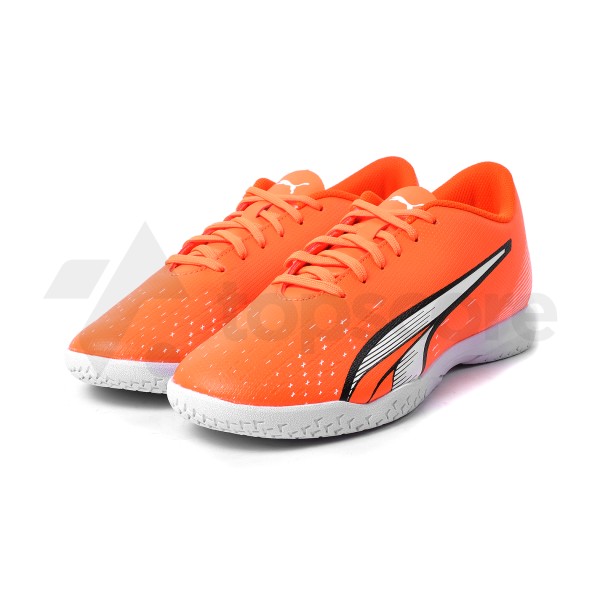 PUMA ULTRA PLAY IT - 107227-01 ULTRA ORANGE/PUMA WHITE/BLUE GLIMMER