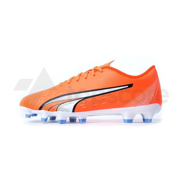 PUMA ULTRA PLAY FG/AG - 107224-01 ULTRA ORANGE/PUMA WHITE/BLUE GLIMMER