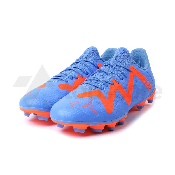 PUMA FUTURE PLAY FG/AG - 107187-01 BLUE GLIMMER/PUMA WHITE/ULTRA ORANGE