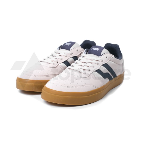 PIERO ALASKA  CREAM/DK GREY/GUM