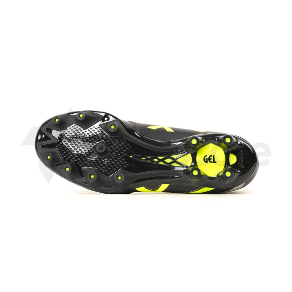ASICS DS LIGHT CLUB+ WIDE - 1103A073-002 BLACK/SAFETY YELLOW