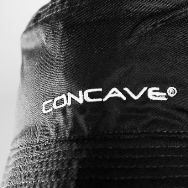 CONCAVE CAVEGANG BUCKET HAT BLACK / KHAKI (REVERSIBLE)