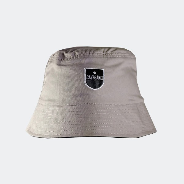 CONCAVE CAVEGANG BUCKET HAT BLACK / KHAKI (REVERSIBLE)