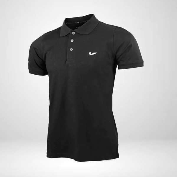 CONCAVE BASIC POLO BLACK