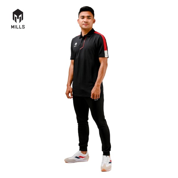 MILLS SPARTA POLO SHIRT 17025 BLACK