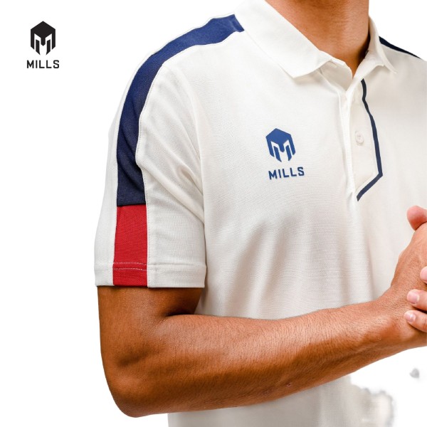 MILLS SPARTA POLO SHIRT 17025 WHITE