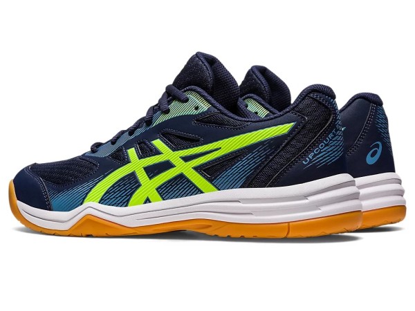 ASICS UPCOURT 5 MEN STANDARD - 1071A086-401 MIDNIGHT/HAZARD GREEN
