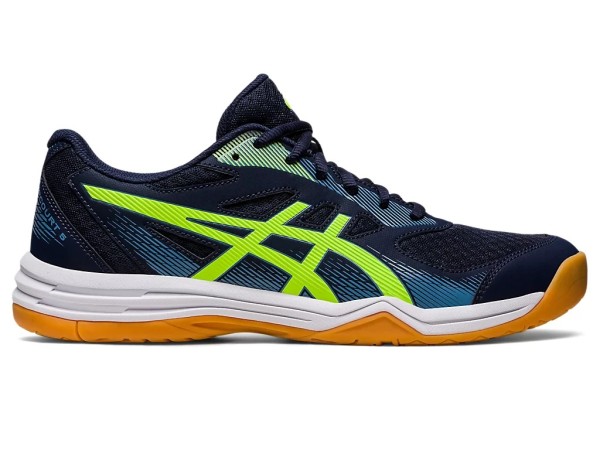 ASICS UPCOURT 5 MEN STANDARD - 1071A086-401 MIDNIGHT/HAZARD GREEN
