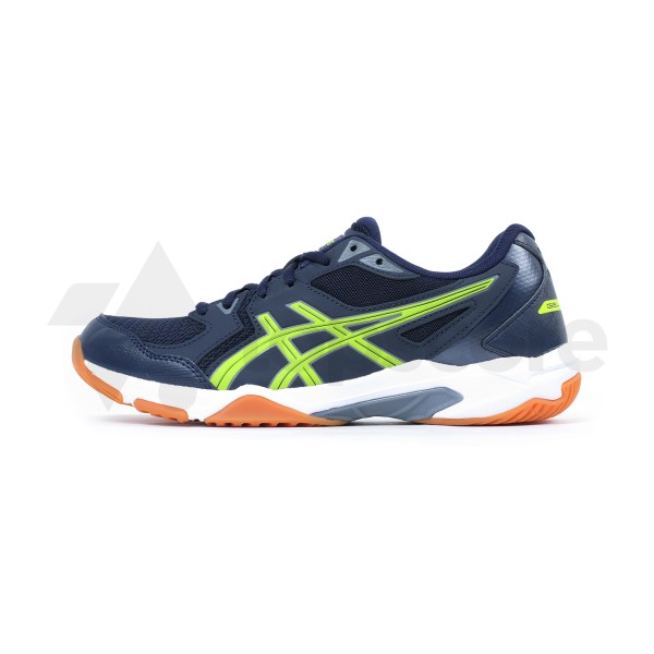 ASICS GEL ROCKET 10 MEN STANDARD - 1071A054-408 MIDNIGHT/HAZARD GREEN