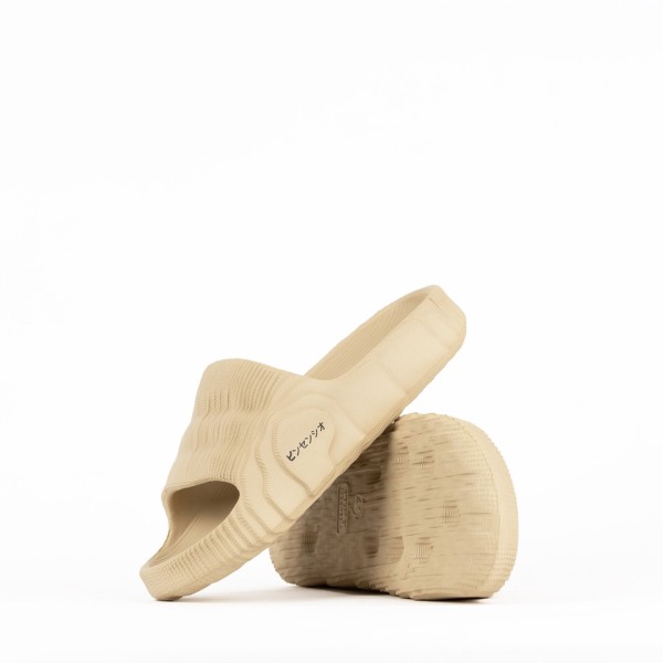 VINCENCIO KIYOSHI SLIDES SOFT BEIGE