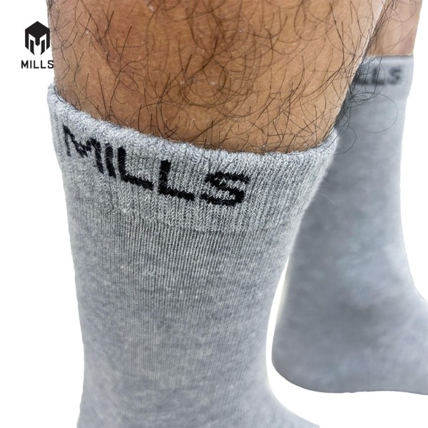 MILLS QUARTER SOCKS A1 2008 GREY