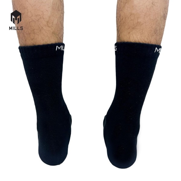 MILLS QUARTER SOCKS A1 2008 BLACK